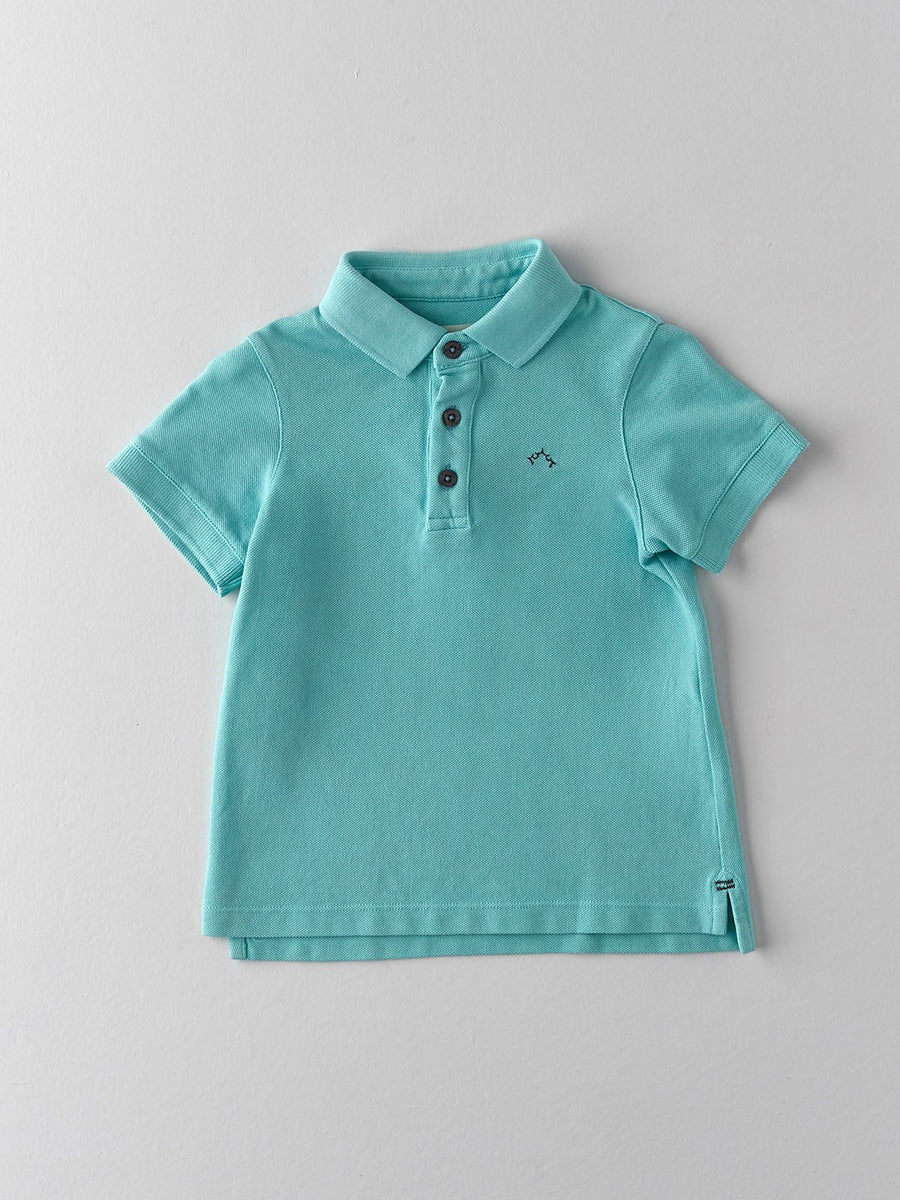 Aqua Green Polo Shirt - nanoshouston