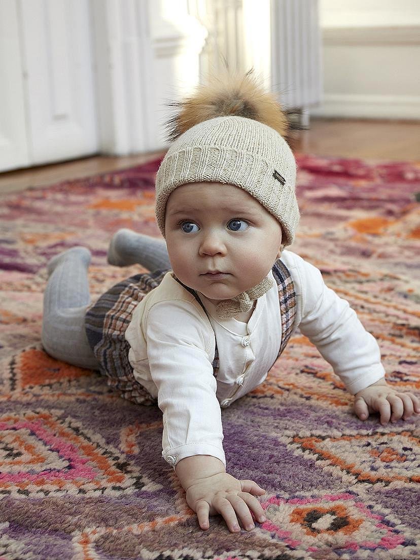 Baby Boy's Ecru Long Sleeve Shirt - nanoshouston