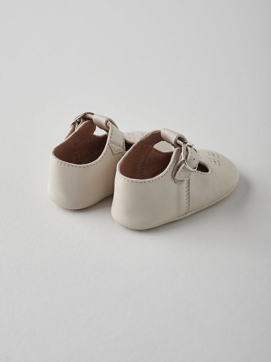 Baby Boy's Ivory Shoes - nanoshouston