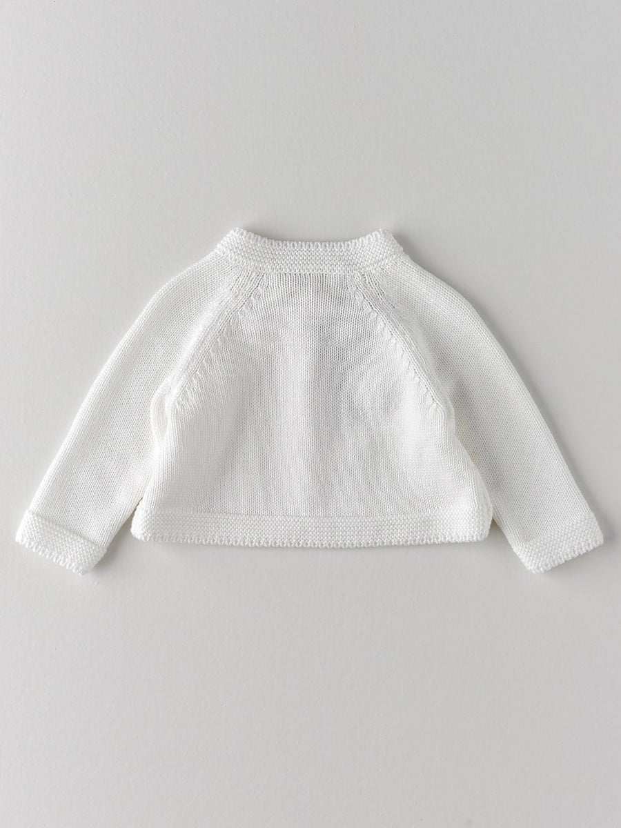 Baby Boy's Knitted Natural Cardigan - nanoshouston