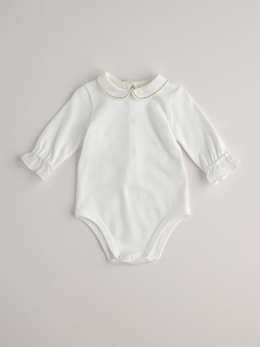 Baby boy 2025 white onesie