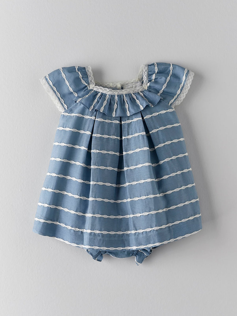 Blue Baby Girl Dress - nanoshouston