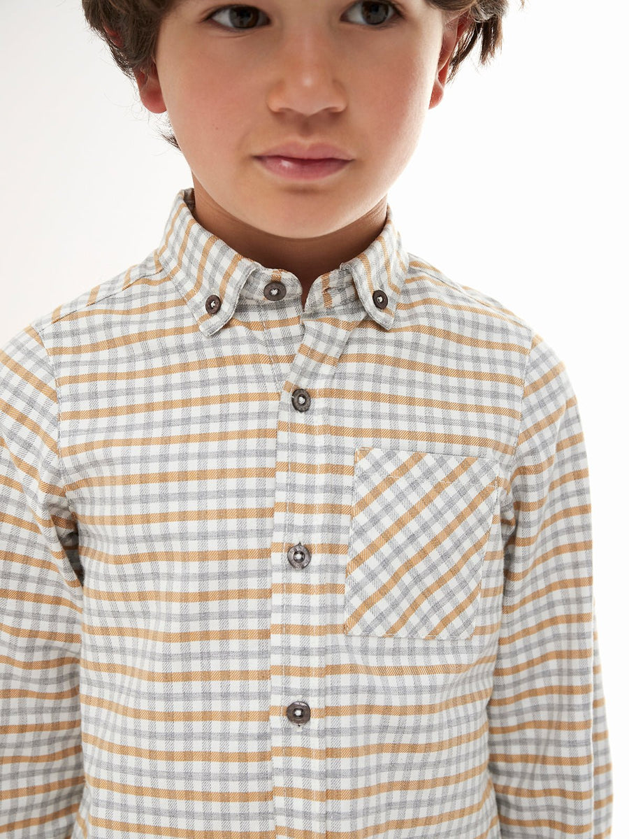 Boy's long-sleeved shirt - nanoshouston