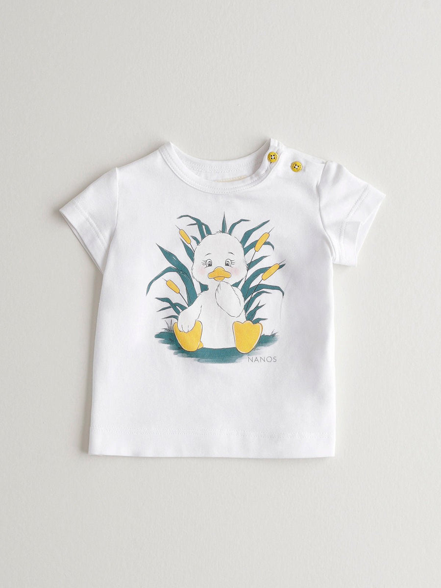 Baby Boy's Duck Printed T-Shirt