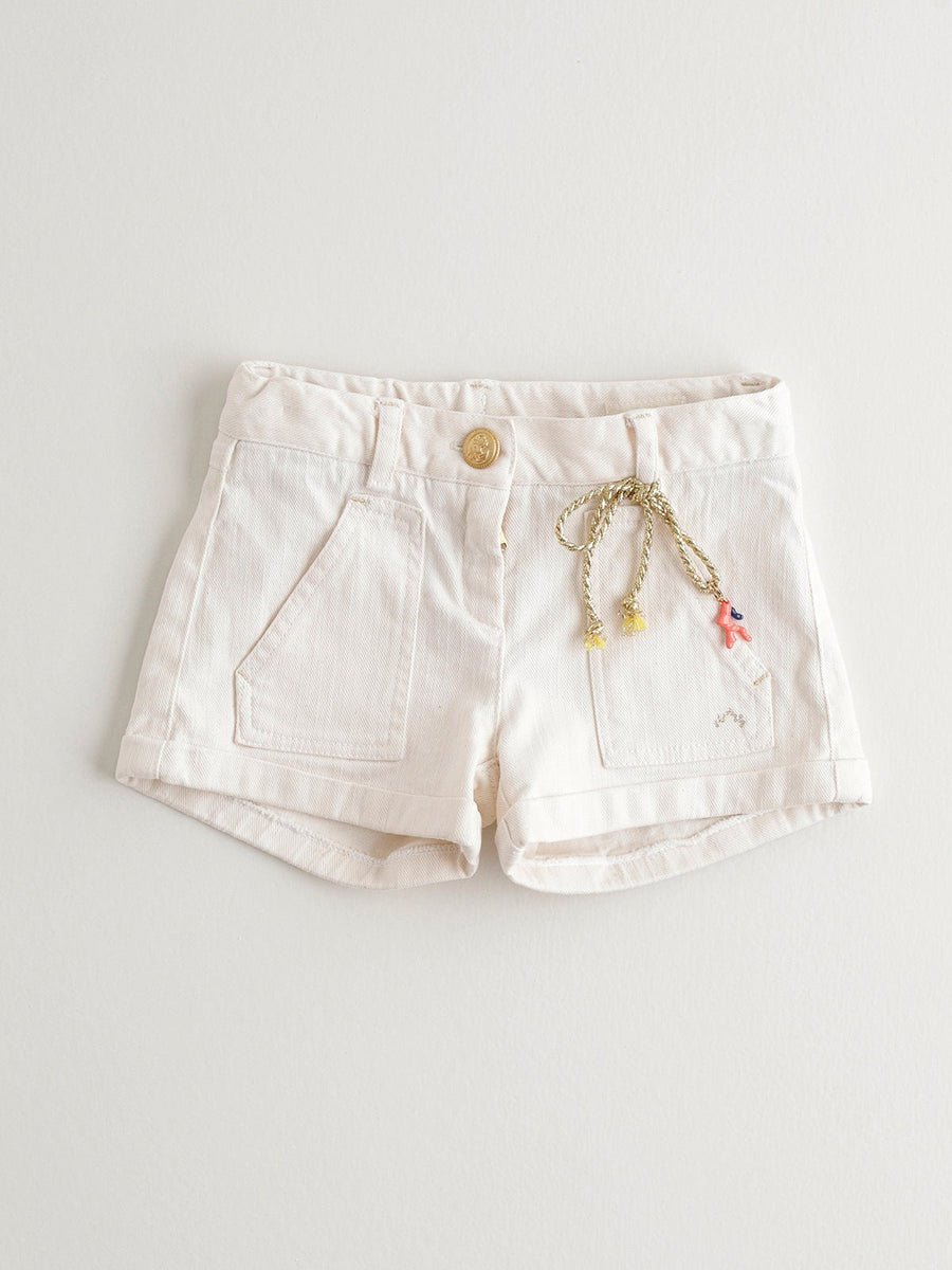 Girl's Ivory Shorts