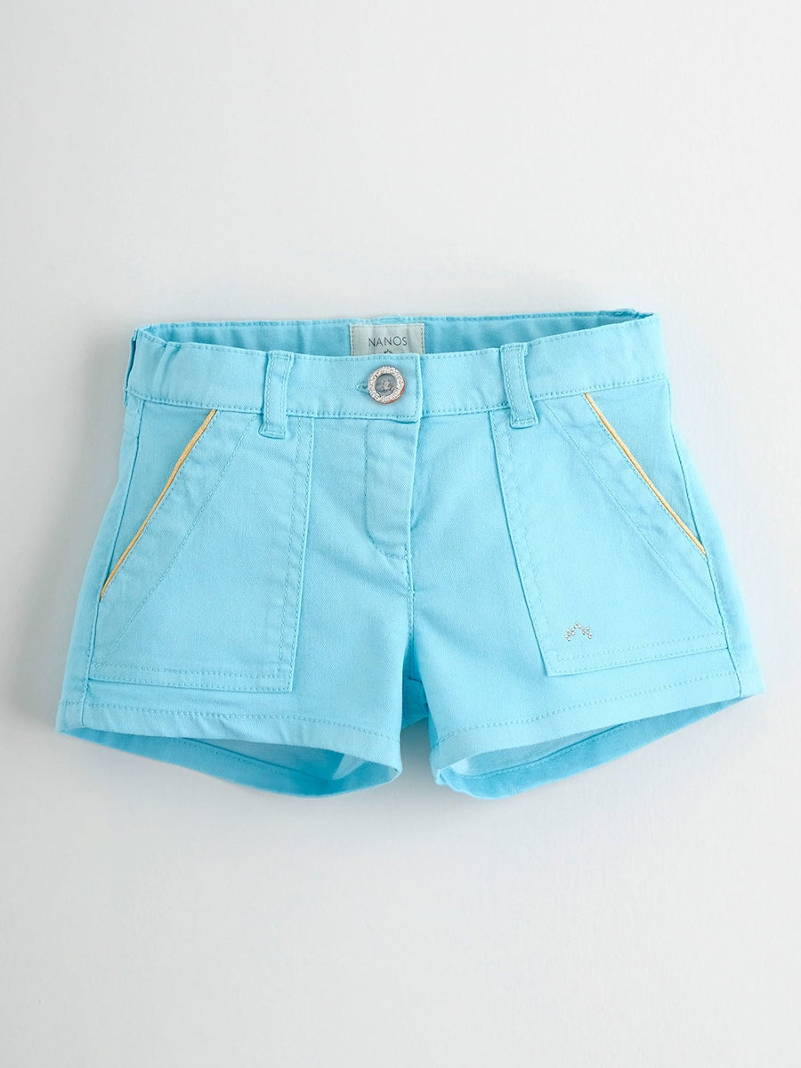Girl's Light Blue Shorts