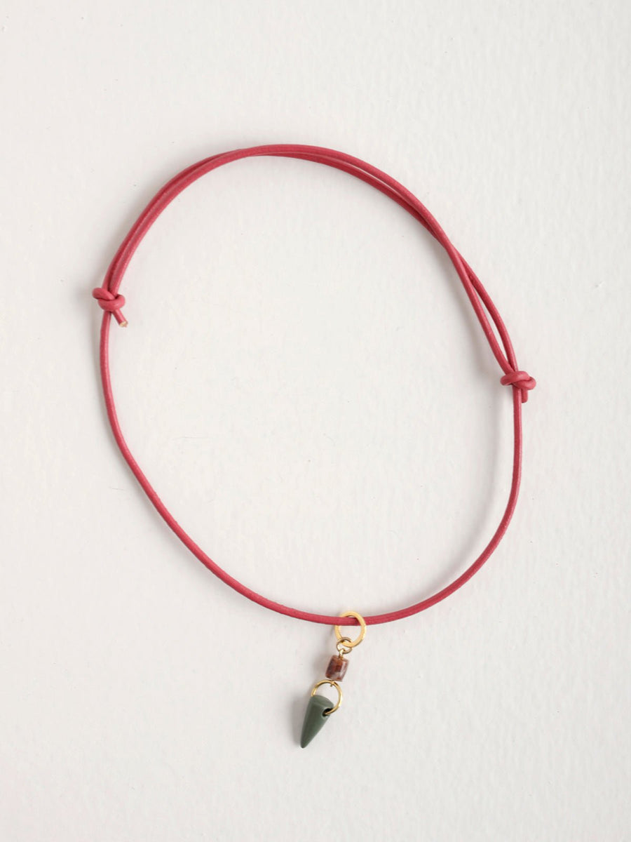 Pink Necklace with Pendant - nanoshouston