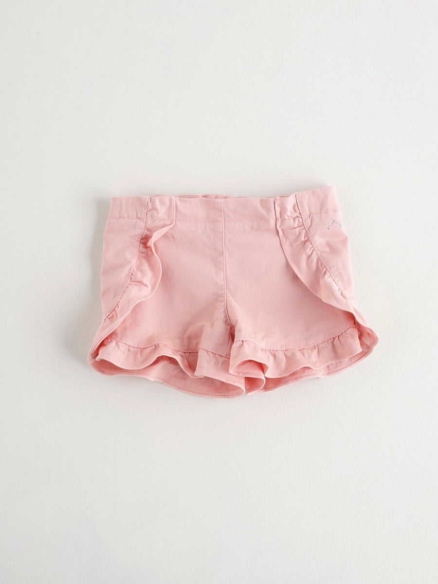 Pink Short Ruffled Pants - nanoshouston