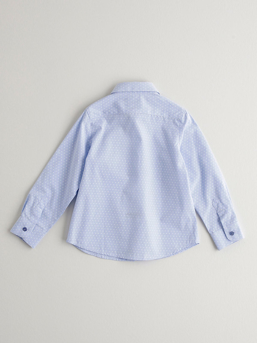 Polka Dot Button Down Shirt - nanoshouston