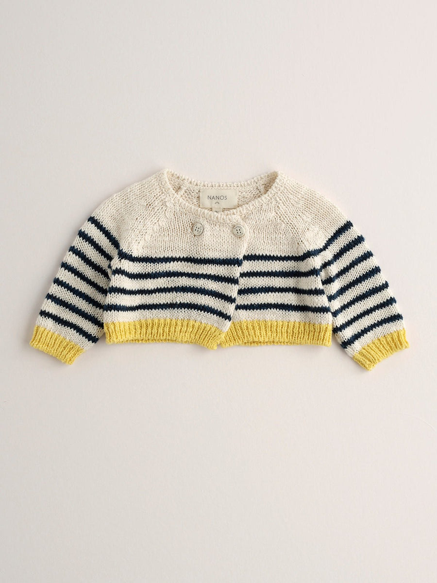 Boy's Striped Knitted Jacket