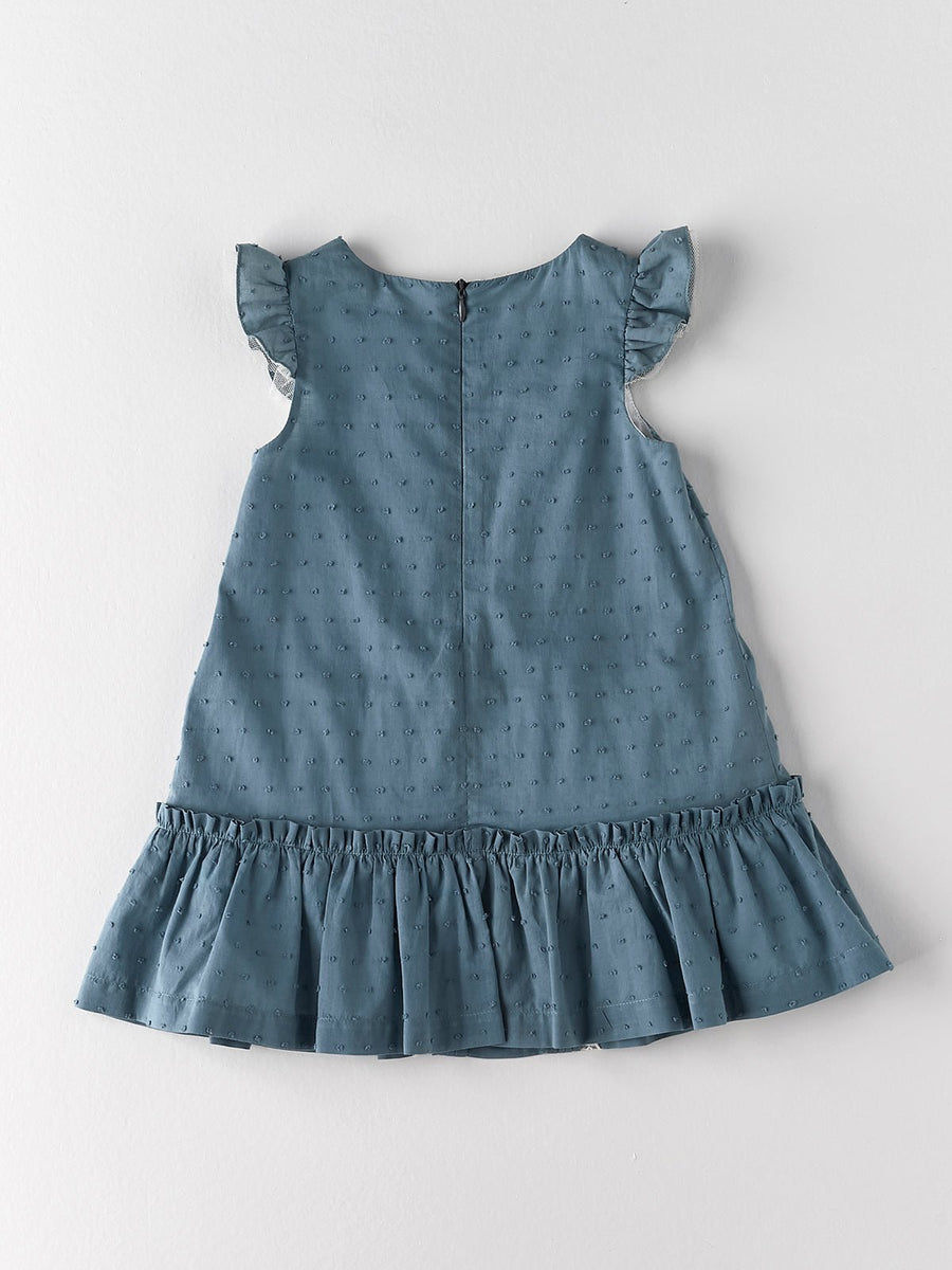Turquoise Girl's Dress - nanoshouston